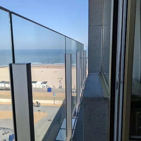 Sun South- Seaview-sea At 15meter-ostend Appartement